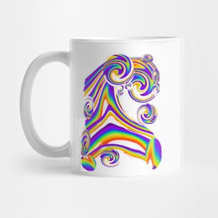 Abstract Waves Mug